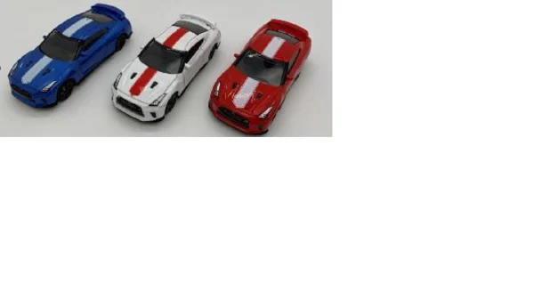  Automobilis NISSAN GTR, 1:64