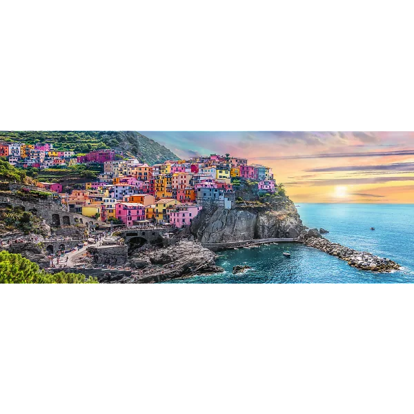 TREFL panoraminė dėlionė „Vernazza Italija“, 500 det.