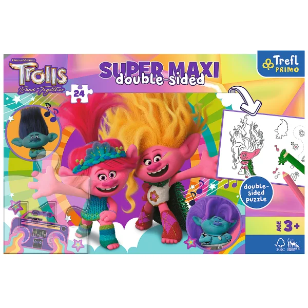 TREFL  Super maxi dėlionė, 24 det. thumbnail 3