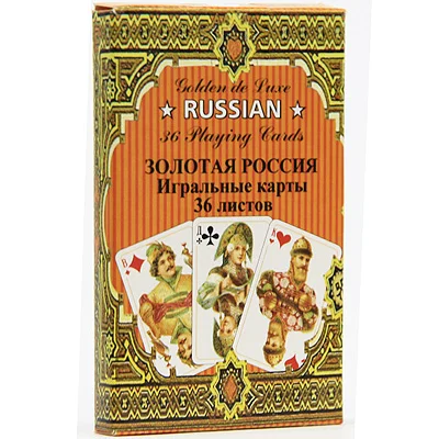  Žaidimo kortos „Golden Russian“