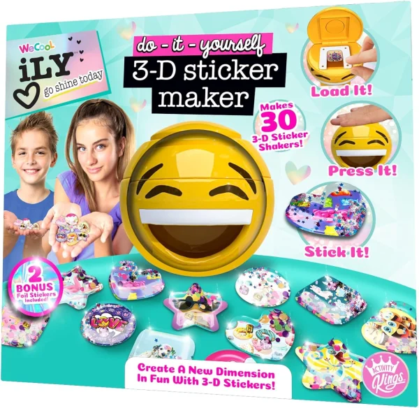  3D lipdukų gaminimo rinkinys