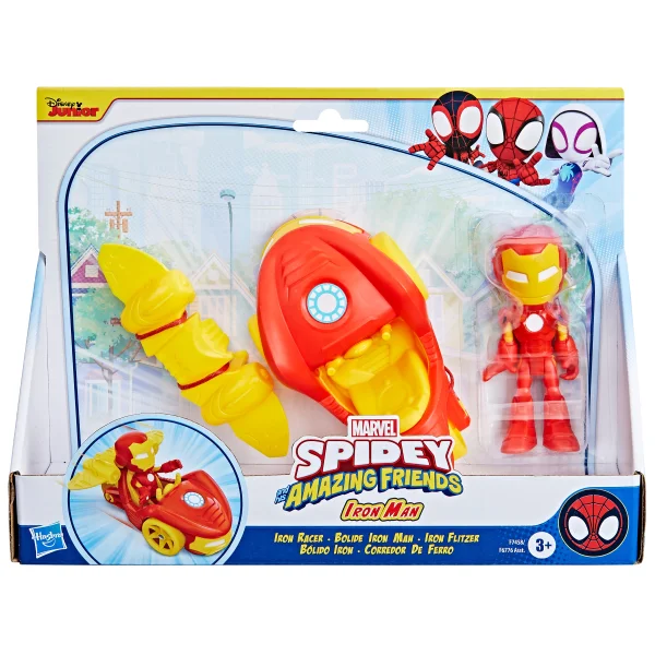 SPIDEY AND HIS AMAZING FRIEND Figūrėlė su transporto priemone thumbnail 5