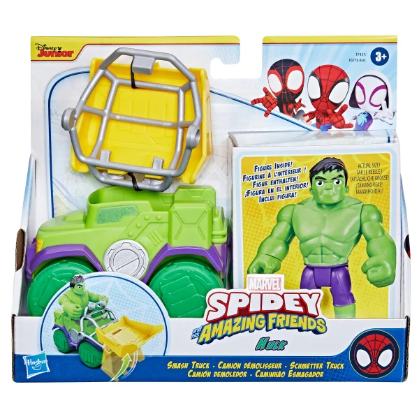 SPIDEY AND HIS AMAZING FRIEND Figūrėlė su transporto priemone thumbnail 2