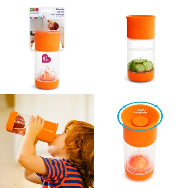 gertuvė-puodelis Miracle 360 Fruit Infuser nuo 4 metų , 414 ml thumbnail 5
