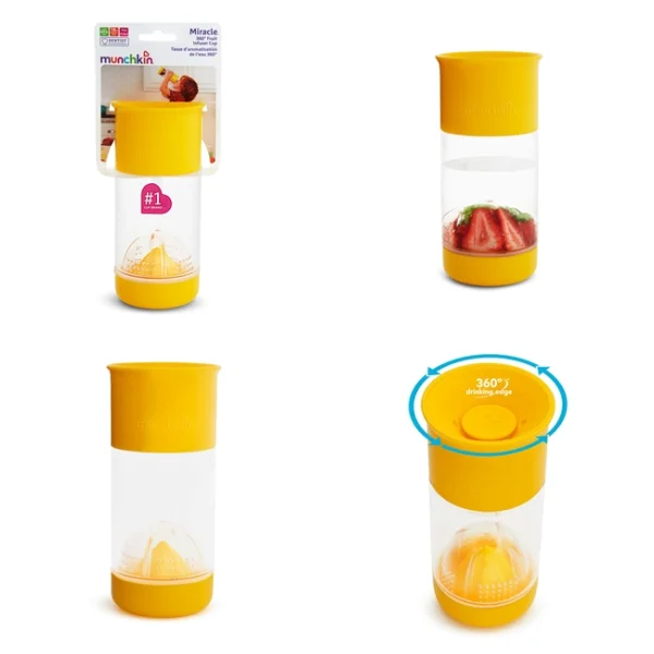 gertuvė-puodelis Miracle 360 Fruit Infuser nuo 4 metų , 414 ml thumbnail 2