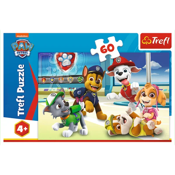 TREFL  Dėlionė „Šuniukai-patruliai“, 60 det.