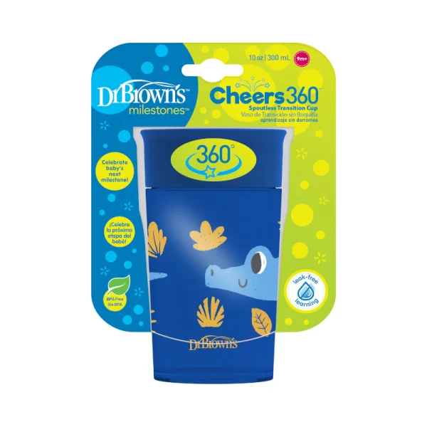 gertuvė su dangteliu CHEERS 360 DECO 300ml, mėlyna thumbnail 5