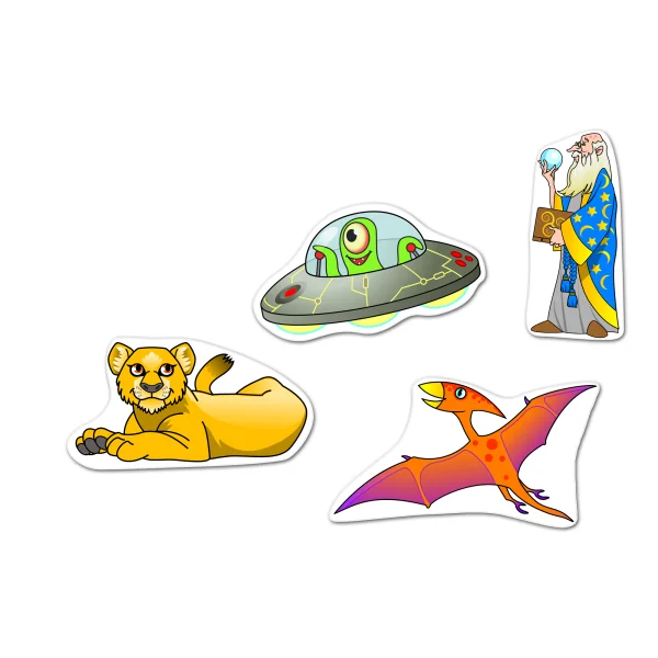  Lipdukų rinkinys, mėlynas thumbnail 2