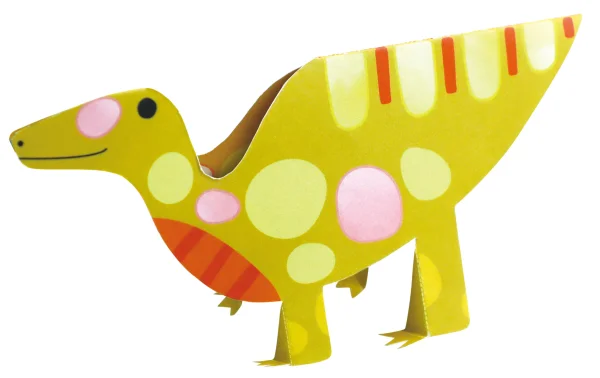  Tapyba akvarele ir origami: Dinozaurai thumbnail 4