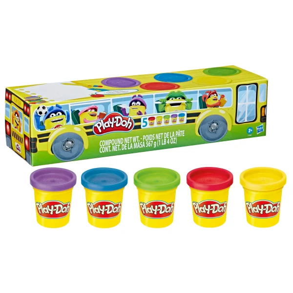  Plastilino rinkinys, 5 vnt.