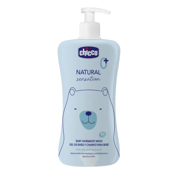  Kūdikių plaukų ir kūno prausiklis, 500 ml
