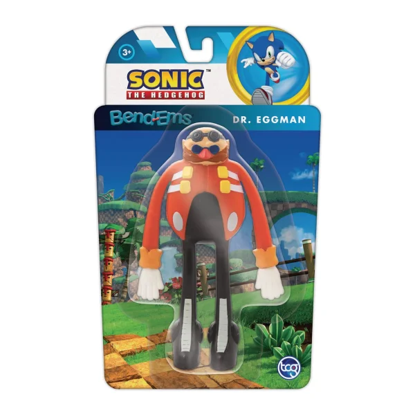  Veiksmo figūrėlė „Bend-Ems Sonic" thumbnail 6