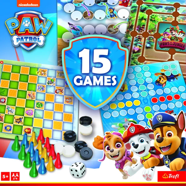  PAW PATROL 15 in 1 žaidimas „Šuniukai-patruliai“ thumbnail 2