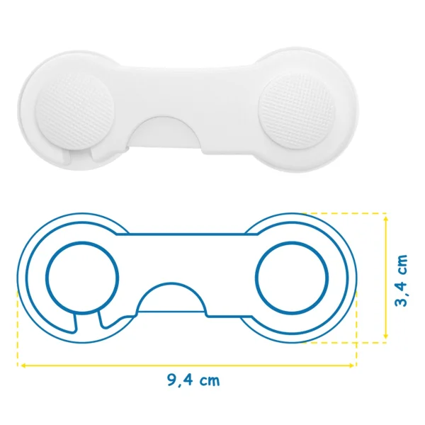 apsauga stalčiams durelėms 10 vnt SBS-215 thumbnail 5