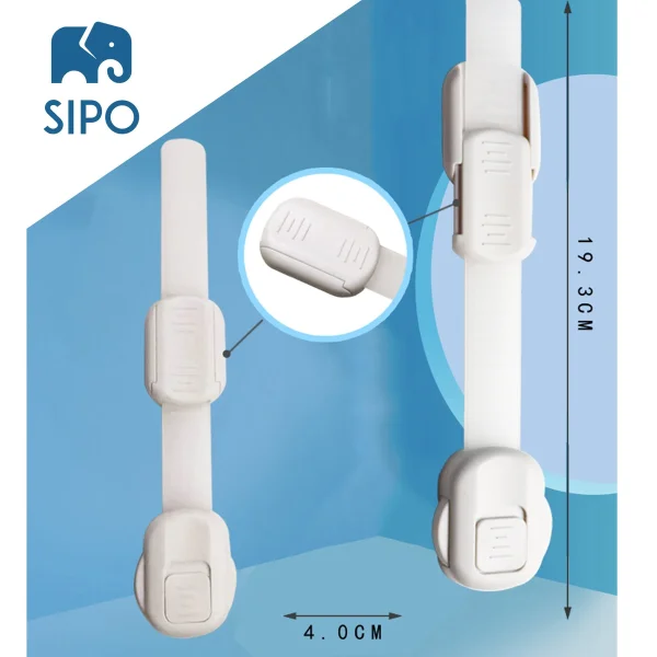 SIPO apsauga stalčiams durelėms 6 vnt SBS-218 SBS-218