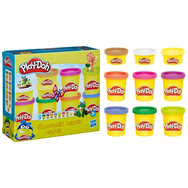  Plastilino rinkinys, 9 vnt. thumbnail 3