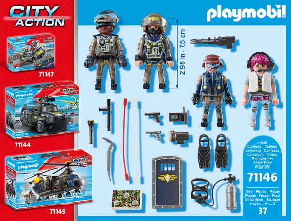  CITY ACTION Specialiųjų pajėgų komanda 71146