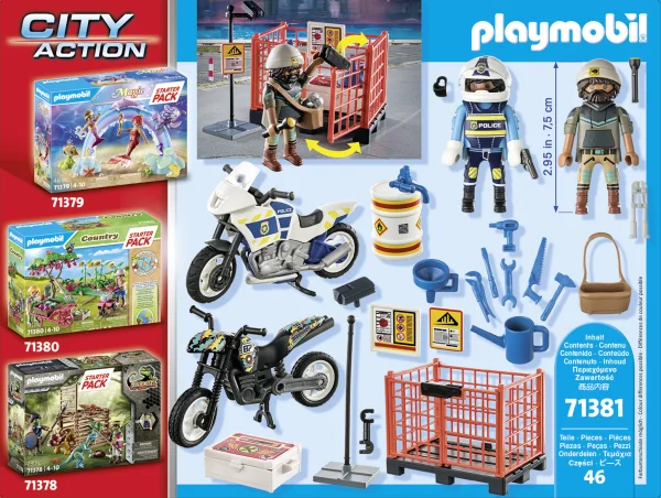  CITY ACTION Pradinis rinkinys „Policija“ 71381