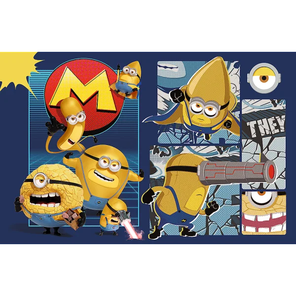  MINIONS mini dėlionė, 54 det. thumbnail 3
