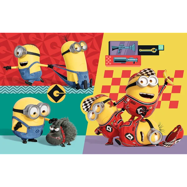  MINIONS mini dėlionė, 54 det. thumbnail 2