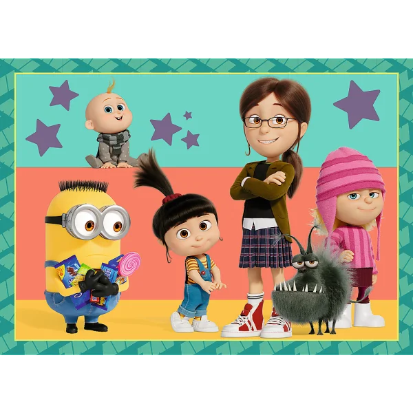  MINIONS 4 dėlionių rinkinys „Minions“ thumbnail 3