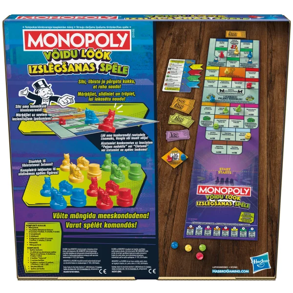  Žaidimas „Monopolis: Knockout“ (estų ir latvių k.) thumbnail 7