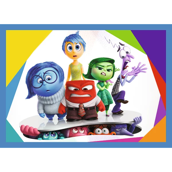  DISNEY Inside Out 2 4 dėlionių rinkinys
