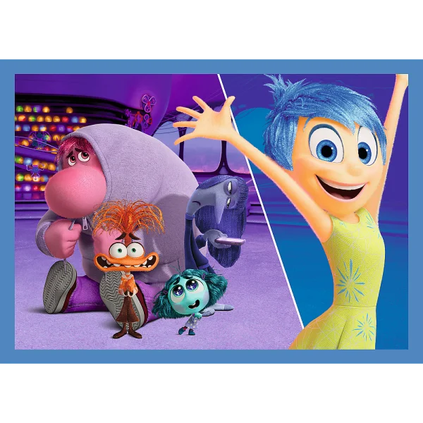  DISNEY Inside Out 2 4 dėlionių rinkinys thumbnail 3