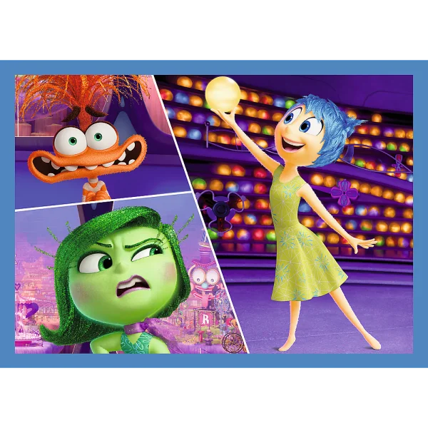  DISNEY Inside Out 2 4 dėlionių rinkinys thumbnail 2