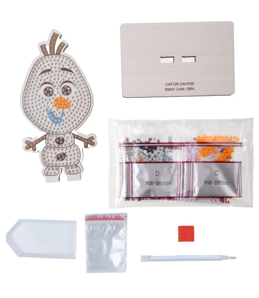 DISNEY FROZEN Piešimo deimantais rinkinys „Olaf“ thumbnail 4