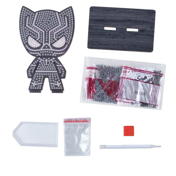 MARVEL CRYSTAL ART Figūrėlė „Juodoji pantera“ thumbnail 2