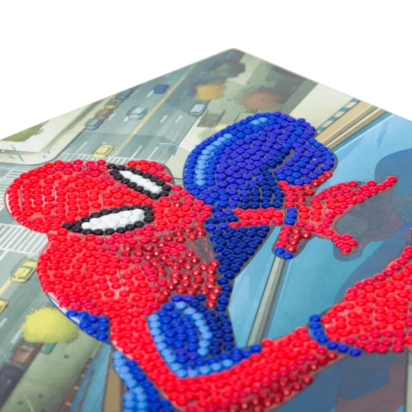 SPIDER-MAN CRYSTAL ART Atvirukas „Žmogus-voras“, 18 x 18 cm thumbnail 3