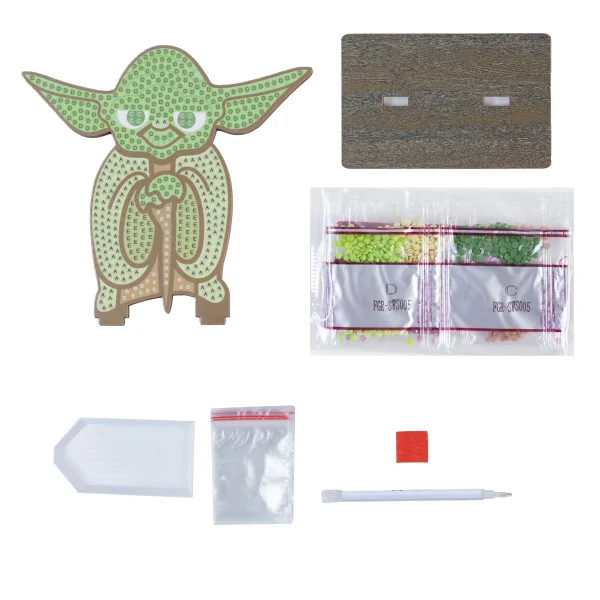 STAR WARS CRYSTAL ART Figūrėlė „Yoda“ thumbnail 2