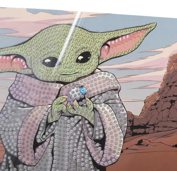 STAR WARS CRYSTAL ART Atvirukas „Grogu“ thumbnail 5