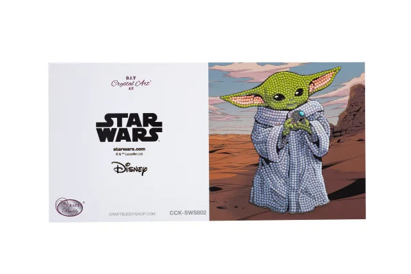 STAR WARS CRYSTAL ART Atvirukas „Grogu“ thumbnail 7