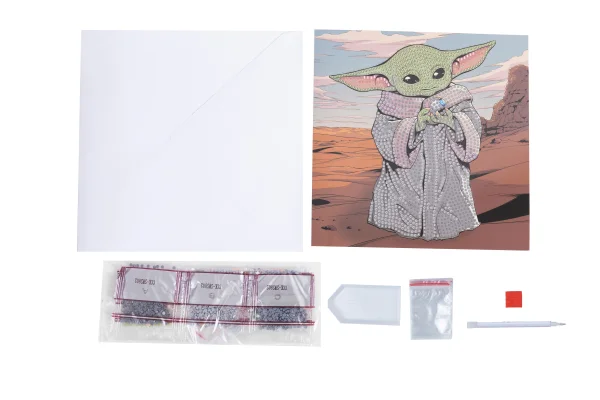 STAR WARS CRYSTAL ART Atvirukas „Grogu“ thumbnail 3