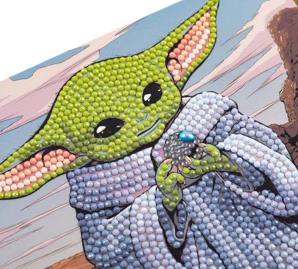STAR WARS CRYSTAL ART Atvirukas „Grogu“ thumbnail 2