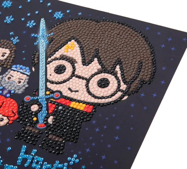 HARRY POTTER Piešimo deimantais kortelė „Šeima“, 18 x 18 cm thumbnail 2