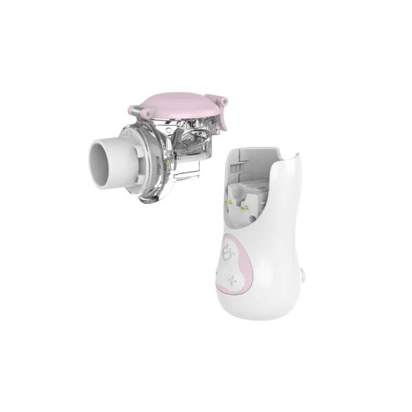 nešiojamas vaikiškas inhaliatorius AIR KIDS, ROSE