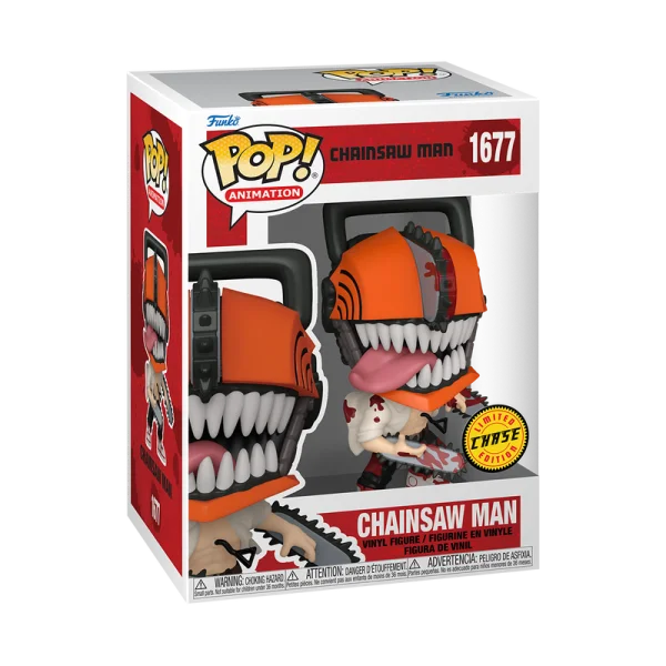  POP! Vinilinė figūrėlė: Chainsaw Man (w/ Chase) thumbnail 2