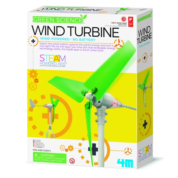  GREEN SCIENCE Rinkinys „Vėjo turbina“ thumbnail 2