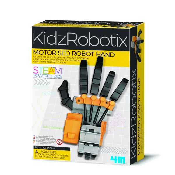  KidzRobotix Rinkinys „Motorizuota roboto ranka“