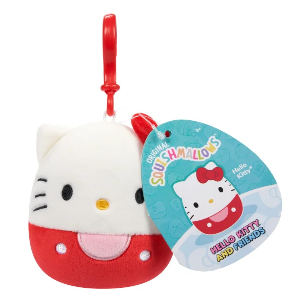  HELLO KITTY W20 Prisegamas pliušinis žaislas, 8 cm