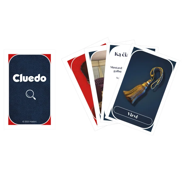 CLUEDO Klasikinis paslačių žaidimas, lietuvių k. thumbnail 5