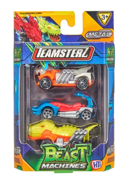  Automobiliai „Beast Machine“, 3vnt, 7,5 cm thumbnail 2