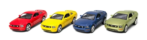  Automobilio modelis 2006 Ford Mustang GT, scale 1:36 thumbnail 2