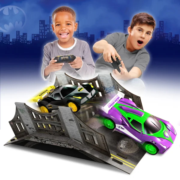 Batman vs The Joker dvigubas RC automobilių rinkinys, 1:28 thumbnail 2