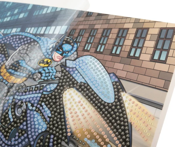 BATMAN Piešimo deimantais kortelė, 18 x 18 cm thumbnail 4
