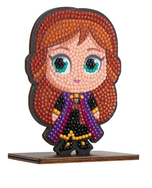 DISNEY FROZEN Piešimo deimantais rinkinys „Anna“ thumbnail 2