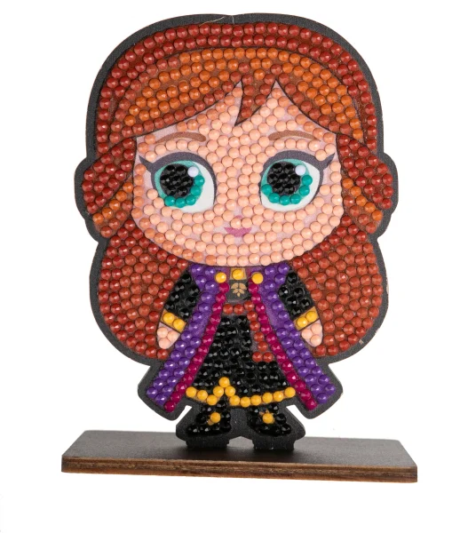 DISNEY FROZEN Piešimo deimantais rinkinys „Anna“